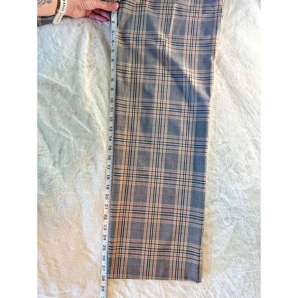 Reformation Mason High Waisted Pleated Wide Leg Trouser Pants Women's Size 2P - Picture 7 of 7